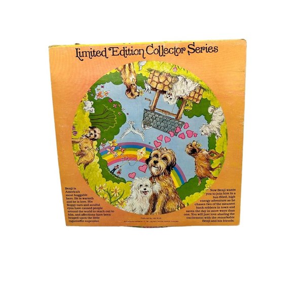 Joe Camps Benji And His Friends Limited Edition Record Picture Disc 1981 Vinyl - Picture 6 of 10